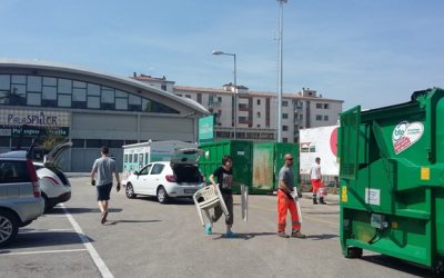 Sabati Ecologici AcegasApsAmga a Padova Arcella:  raccolte oltre 4 tonnellate di ingombranti