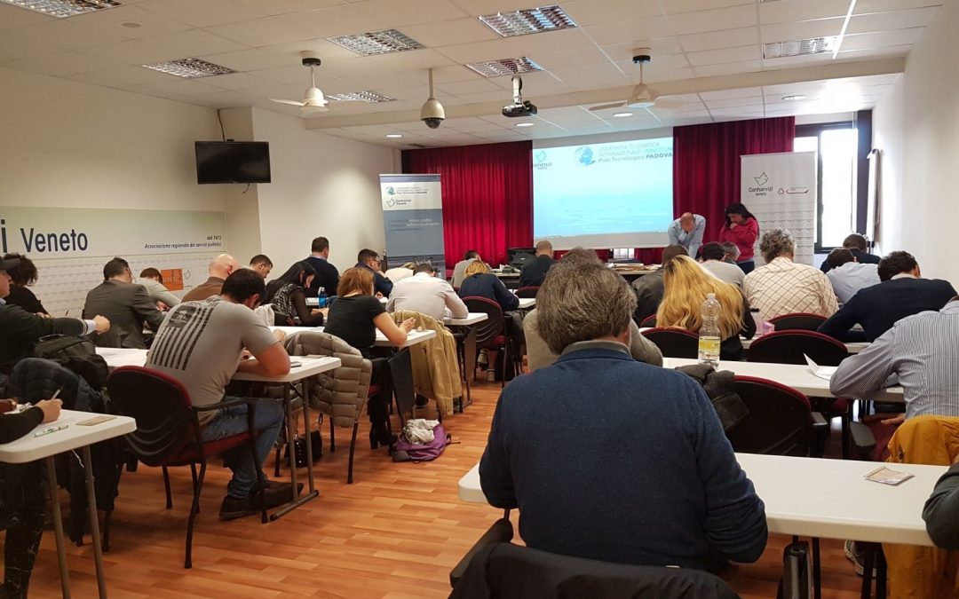 131 studenti universitari alle prove d’esame nella sede di Confservizi veneto