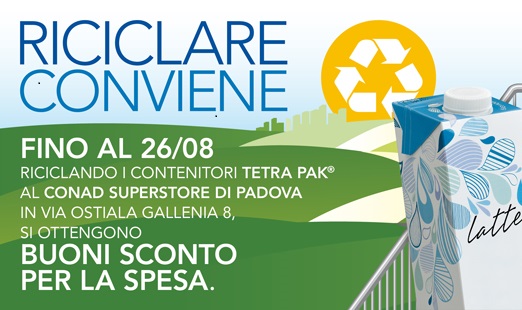 A Padova riciclare conviene