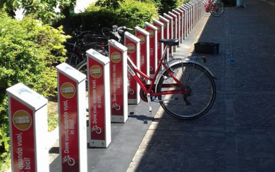 Potenziato il bikesharing alla stazione ferroviaria di Mestre e al Lido di Venezia