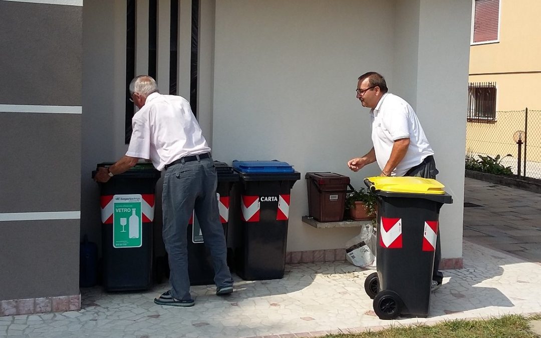 Mortise e San Lazzaro a Padova: tra 2 settimane scatterà la raccolta rifiuti porta a porta