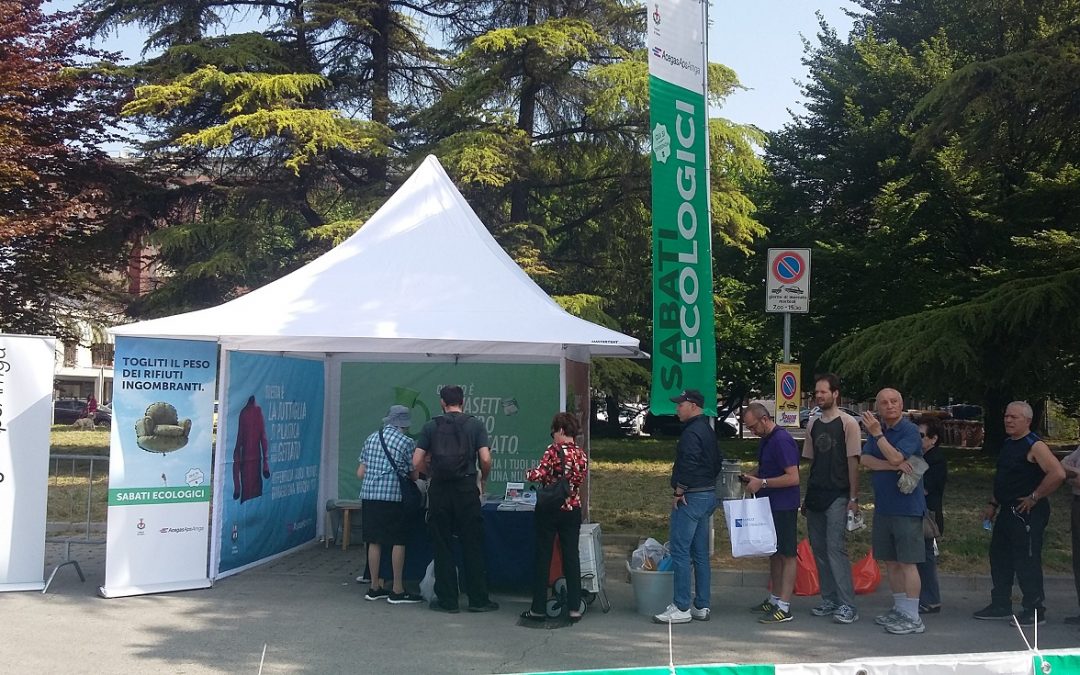 AcegasApsAmga: ultimo Sabato Ecologico e del Riuso all’Arcella