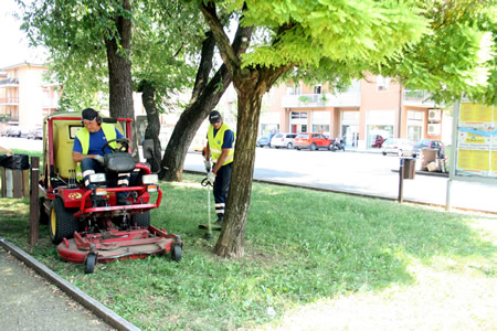 Amia Verona: gli interventi settimanali di manutenzione aree verdi