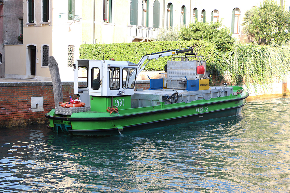 Anche la Giudecca a Venezia è ora servita con la raccolta porta a porta dei rifiuti