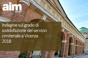 Servizio cimiteriale di Aim Amcps buono e ottimo per 8 utenti su 10