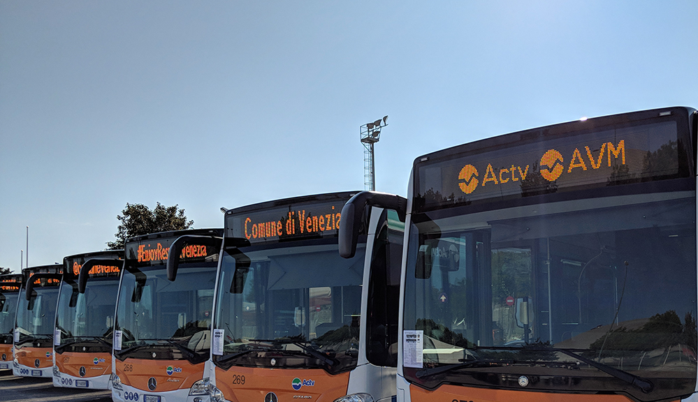 Actv Venezia: arrivano 6 nuovi autobus ecologici