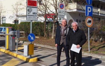 l parcheggio di via Fratelli Bandiera a Vicenza diventa automatizzato