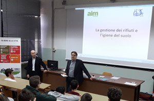 Gli studenti del Rossi di Vicenza approfondiscono la raccolta differenziata