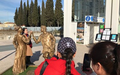 San Valentino: al park centro di Verona si celebra l’amore con la statua Eternity