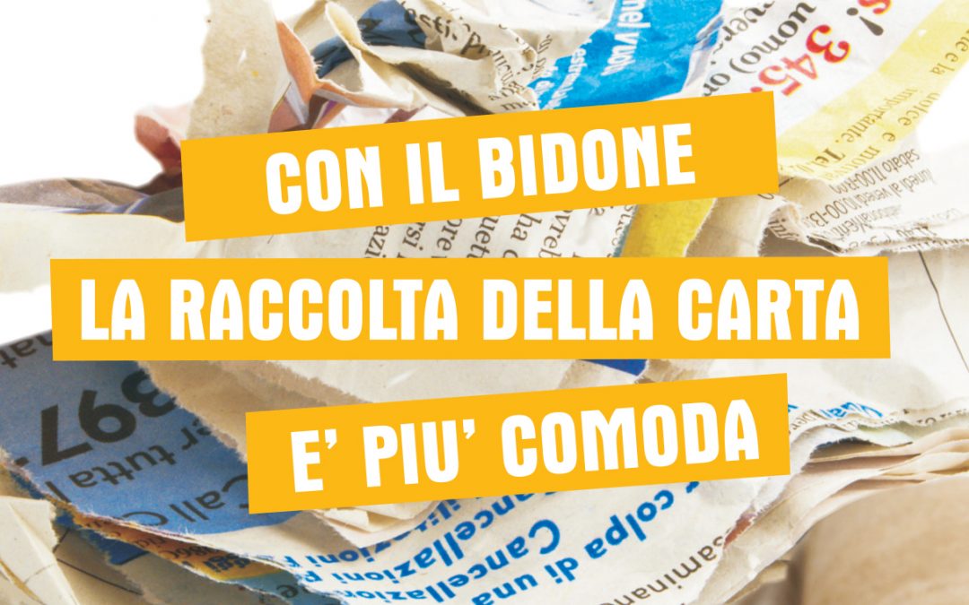 Ecoambiente: da lunedì la distribuzione dei contenitori per la carta a San Martino di Venezze