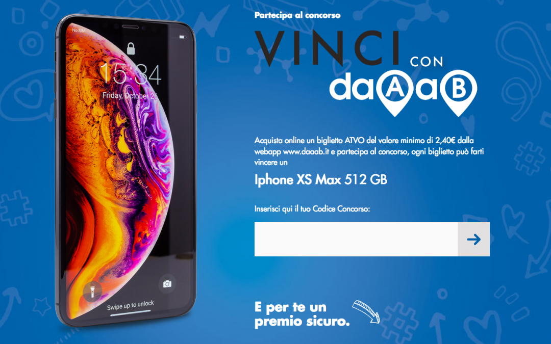 Concorso daAab? Per partecipare basta un biglietto Atvo