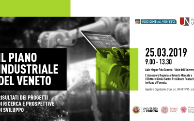 Il piano industriale del Veneto: risultati dei progetti di ricerca e prospettive di sviluppo
