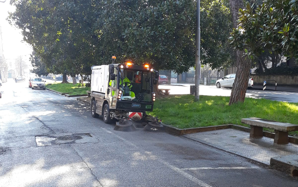 Questa mattina “Pulizie Intensive” a Città Giardino a Padova