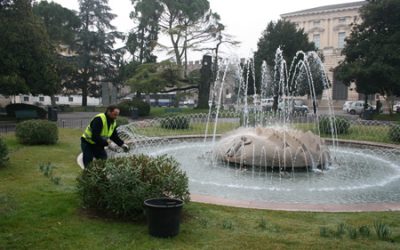 Gli interventi di manutenzione del verde pubblico di questa settimana a Verona