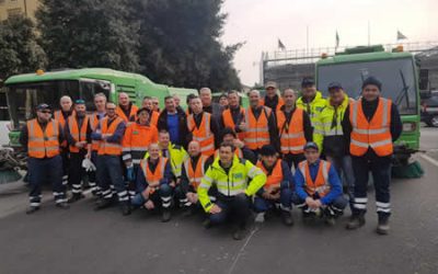 Successo del piano operativo straordinario di Amia per Carnevale di Verona