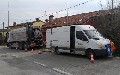 Acquevenete apre il cantiere per la nuova fognatura in via Munerati a Roovigo