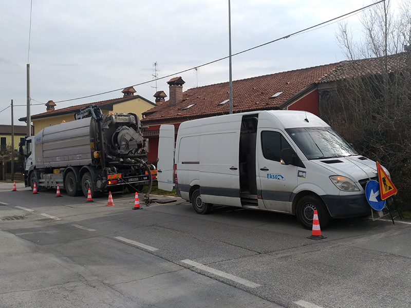 Acquevenete apre il cantiere per la nuova fognatura in via Munerati a Roovigo