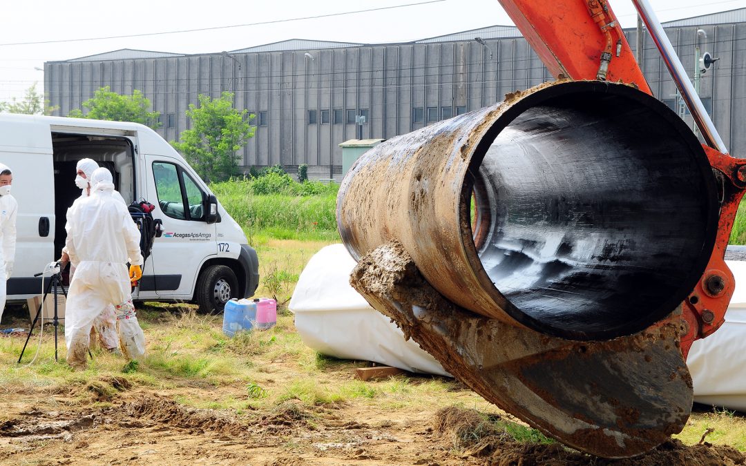 Brugine: al via i lavori per la posa di nuove condotte acqua e fognatura