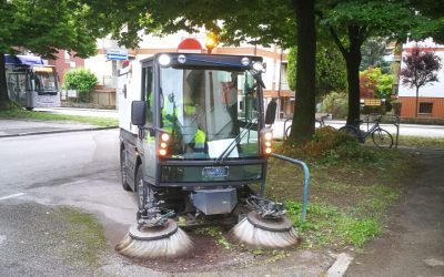Questa mattina le Pulizie Intensive in zona S. Osvaldo a Padova