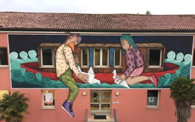Raccoglie consensi e complimenti il murales di Tony Gallo al Portello a Padova