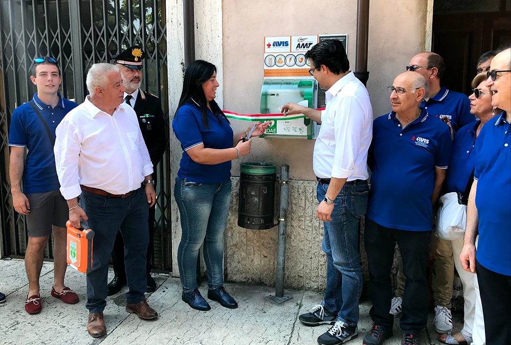 Amt Verona: posizionato il sesto defibrillatore