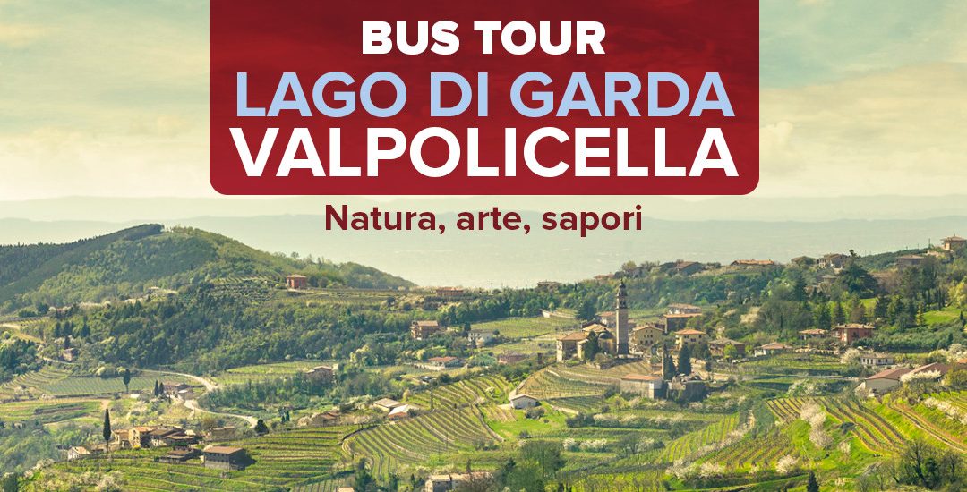 Escursione Lago di Garda-Valpolicella con il bus dedicato di Atv
