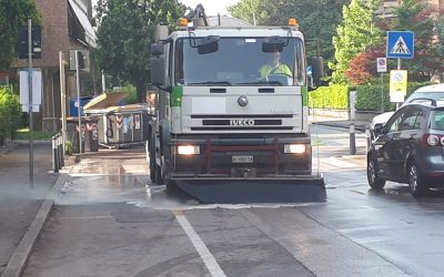 Ieri mattina “Pulizie Intensive” in zona S.Rita