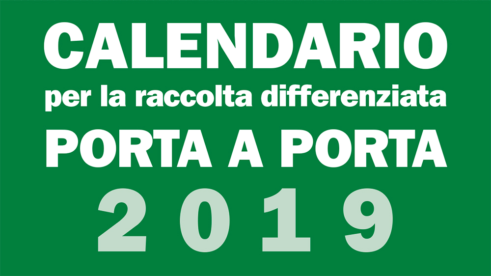 Da oggi il calendario estivo della raccolta porta a porta dei rifiuti a Verona