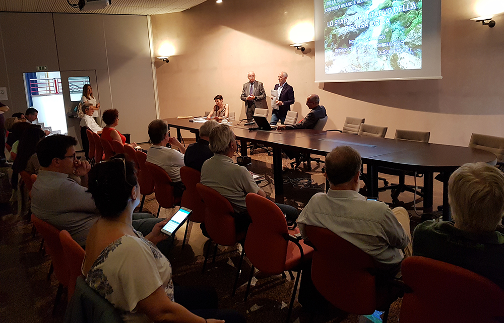 Cambiamenti climatici e disponibilità dell’acqua è stato il tema di oggi del seminario dell’Ordine dei Giornalisti e di Confservizi Veneto