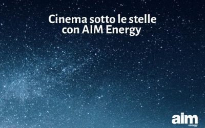 Cinema sotto le stelle a Vicenza con AIM Energy