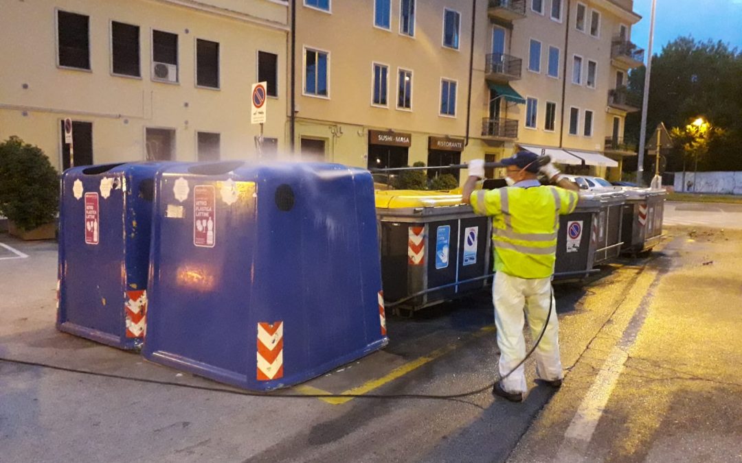 Questa mattina le Pulizie Intensive in zona Porta Trento a Padova