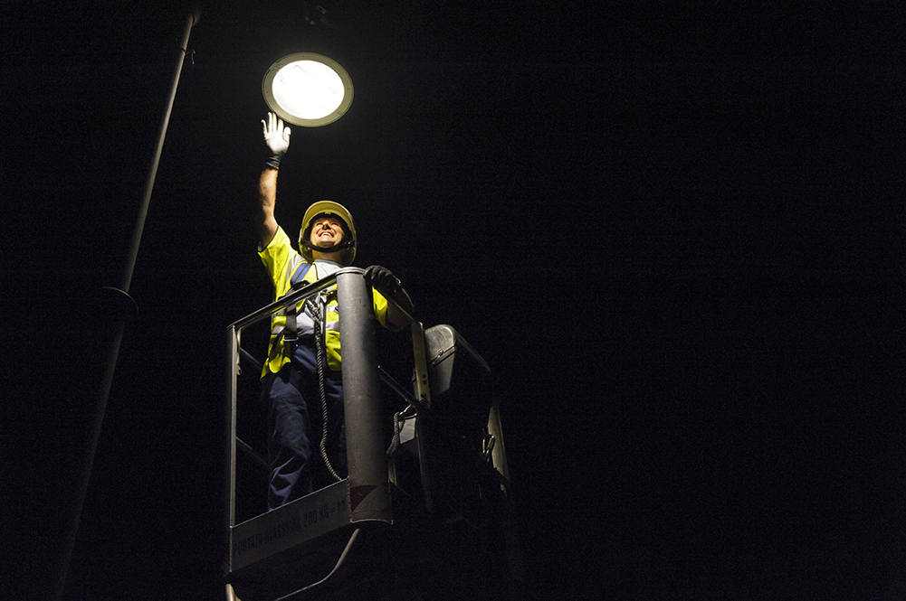 All’Arcella a Padova già installati più di 1.500 punti luce a LED