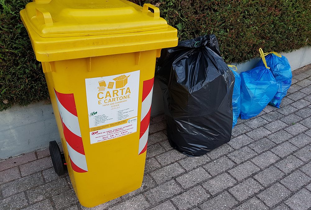 Etra: a Montegrotto Terme dall’11 novembre cambia il metodo di raccolta dei rifiuti