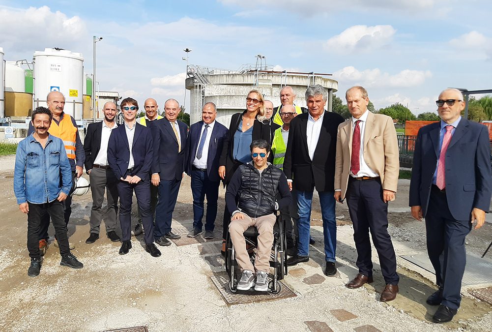 Acquevenete: avviati i lavori di potenziamento della centrale di Boara Polesine