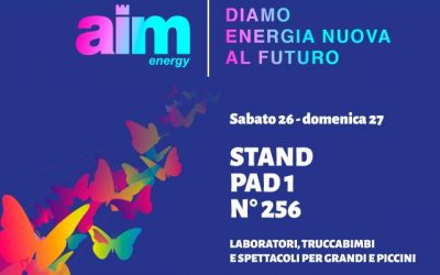 Sabato 26 e domenica 27 ottobre laboratori per i più piccoli di AIM Energy con materiali di riciclo