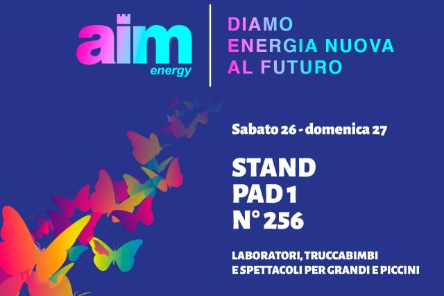 Sabato 26 e domenica 27 ottobre laboratori per i più piccoli di AIM Energy con materiali di riciclo