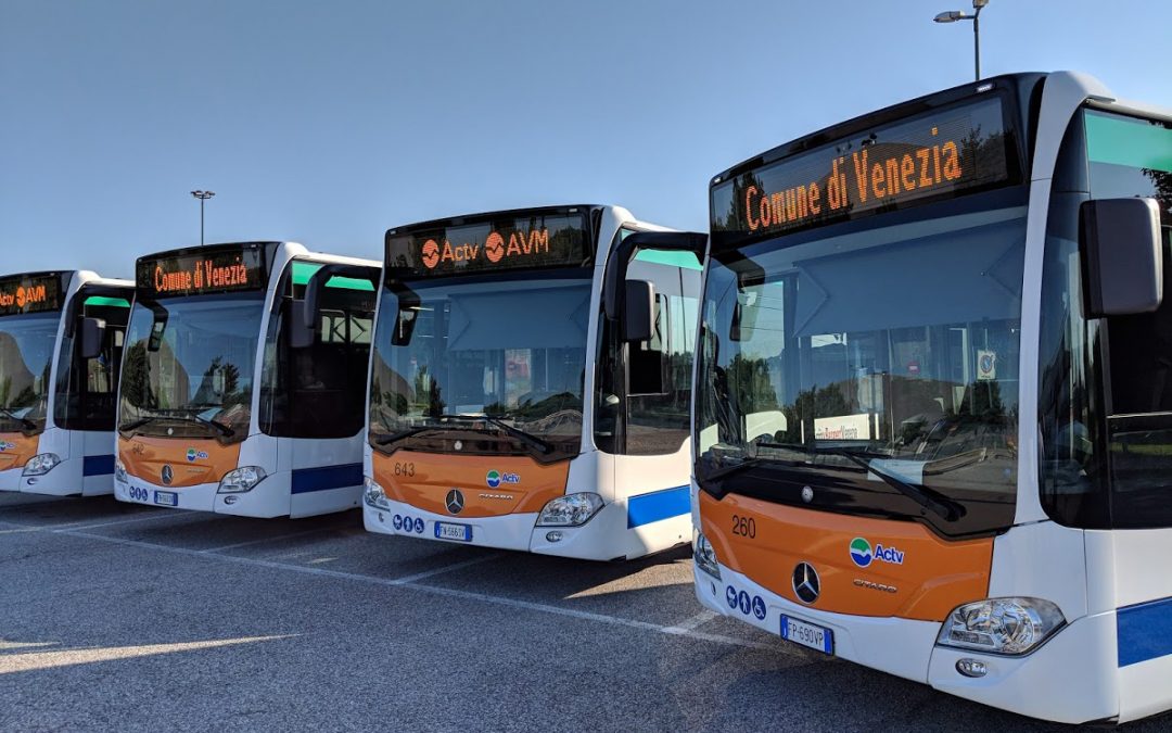 Gruppo AVM: acquisto di 60 autobus per il ridurre le emissioni in atmosfera