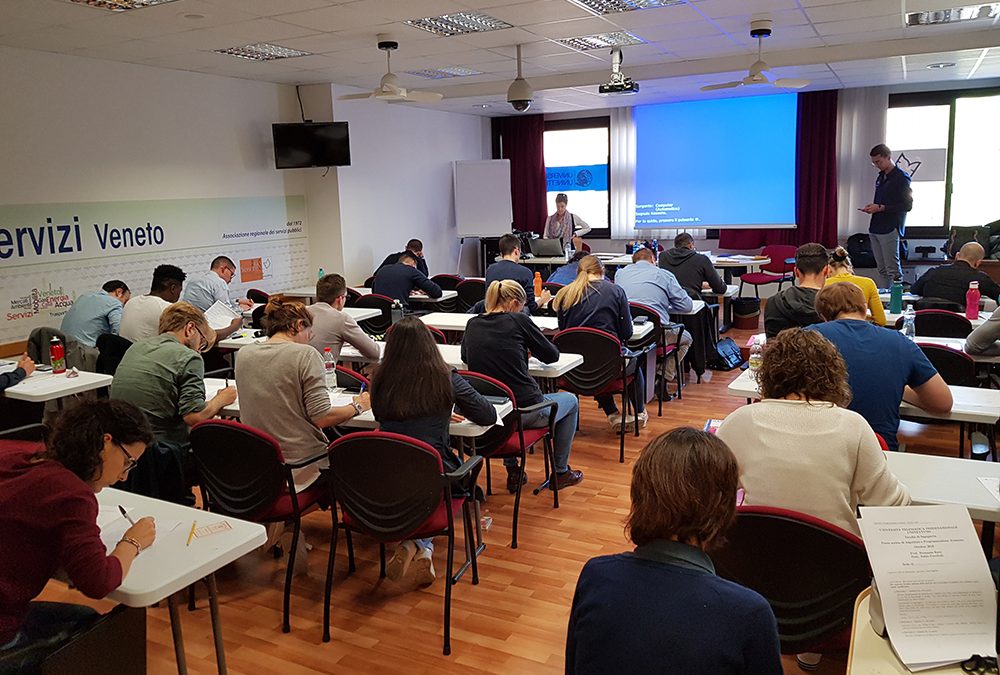 Esami per 264 studenti universitari al Polo Tecnologico di Confservizi Veneto