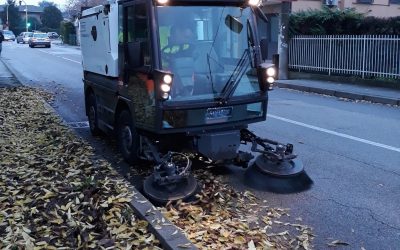 Questa mattina le “Pulizie Intensive” di Padova nella zona di Altichiero