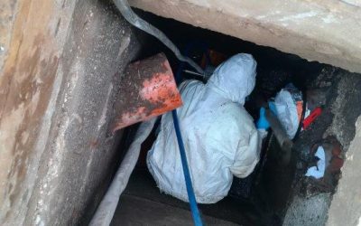 Intervento urgente di Acquevente in piazza Vittorio Emanuele II a Rovigo