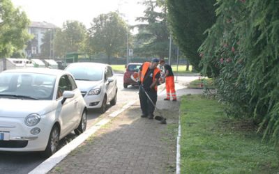 Le vie delle circoscrizioni II e VII di Verona dove Amia ha effettuato il servizio di sfalcio
