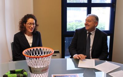 Amia e Buster Basket Verona insieme per sensibilizzare migliaia di ragazzi sulla raccolta differenziata