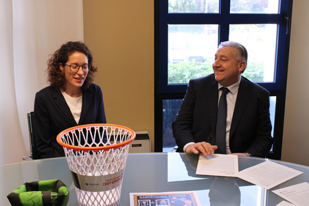 Amia e Buster Basket Verona insieme per sensibilizzare migliaia di ragazzi sulla raccolta differenziata