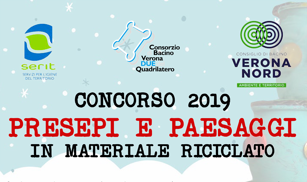 Concorso “Presepi e Paesaggi in materiale riciclato in Materiale Riciclato” per gli studenti veronesi