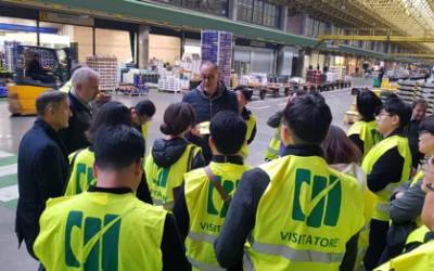 Delegazione della Corea del Sud in visita questa mattina a Veronamercato