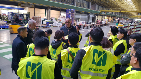 Delegazione della Corea del Sud in visita questa mattina a Veronamercato