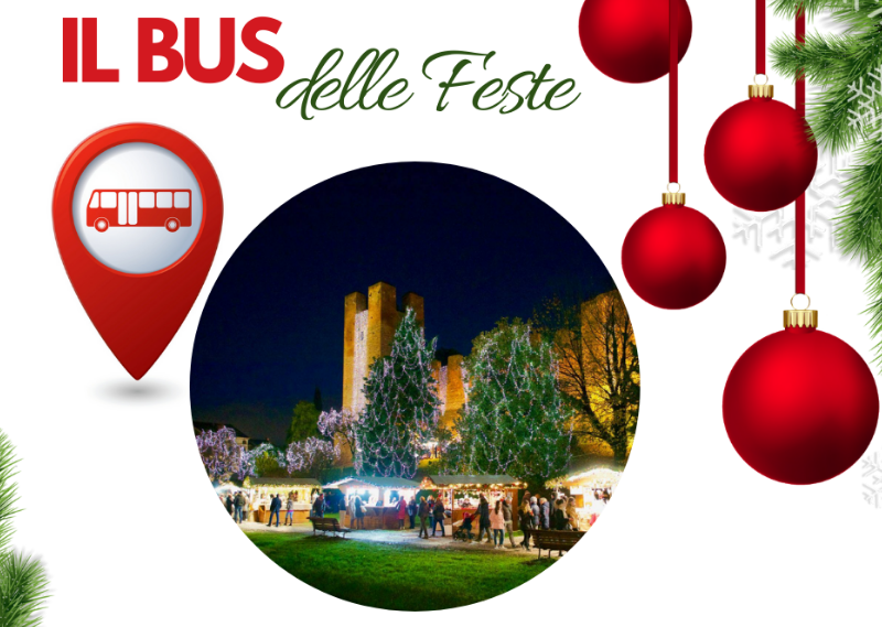 Tutti i giorni park e bus navetta gratuiti per le festività a Castelfranco Veneto