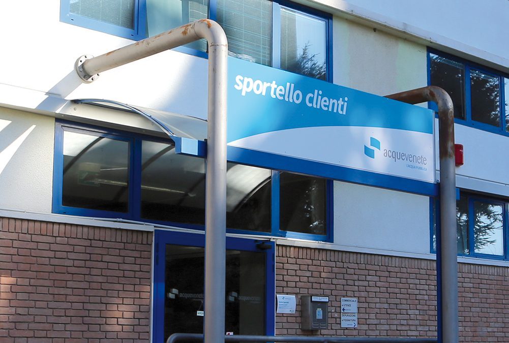 Nuova sede per lo sportello clienti di Acquevenete ad Albignasego