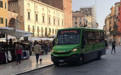 Da domani martedì 14 gennaio ATV Verona devia delle linee degli autobus 70, 96 e 97