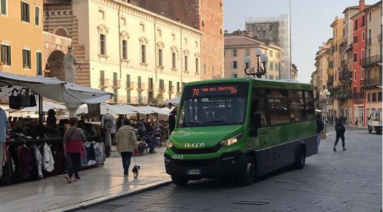 Da domani martedì 14 gennaio ATV Verona devia delle linee degli autobus 70, 96 e 97
